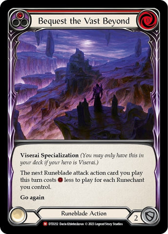 Bequest the Vast Beyond (DTD212) [Dusk Till Dawn]
