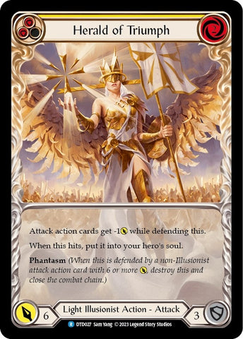 Herald of Triumph (Yellow) (DTD027) [Dusk Till Dawn]