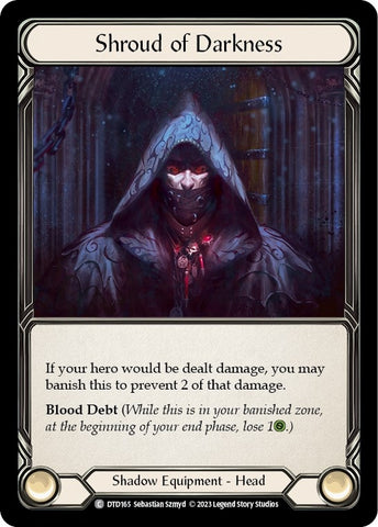 Image for Shroud of Darkness (DTD165) - Flesh and Blood TCG