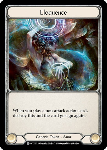 Image for Eloquence (DTD233) - Flesh and Blood TCG