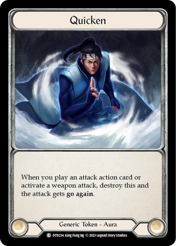 Image for Quicken (DTD234) - Flesh and Blood TCG