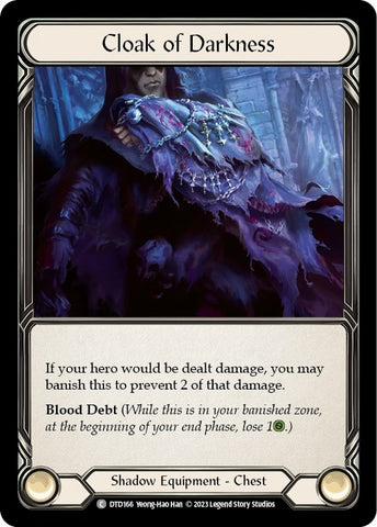 Image for Cloak of Darkness (DTD166) - Flesh and Blood TCG