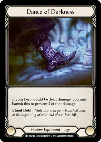 Image for Dance of Darkness (DTD168) - Flesh and Blood TCG
