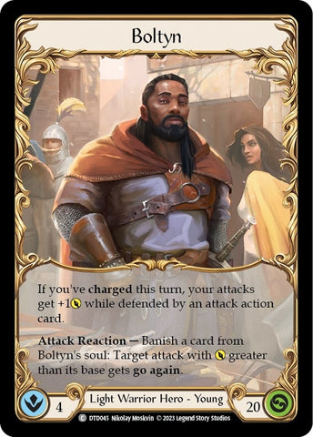 Image for Boltyn (DTD045) - Flesh and Blood TCG