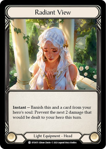 Image for Radiant View (DTD075) - Flesh and Blood TCG