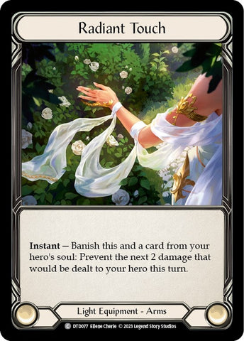Image for Radiant Touch (DTD077) - Flesh and Blood TCG