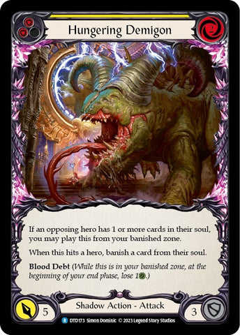 Hungering Demigon (Yellow) (DTD173) [Dusk Till Dawn]