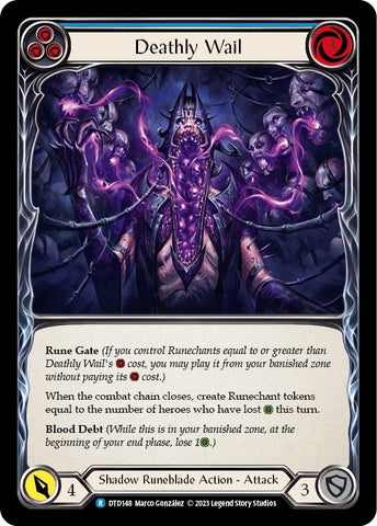 Deathly Wail (Blue) (DTD148) [Dusk Till Dawn]