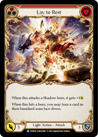 Lay to Rest (Red) (DTD082) [Dusk Till Dawn]
