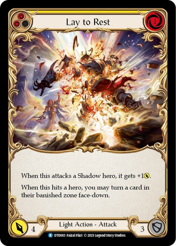 Lay to Rest (Yellow) (DTD083) [Dusk Till Dawn]
