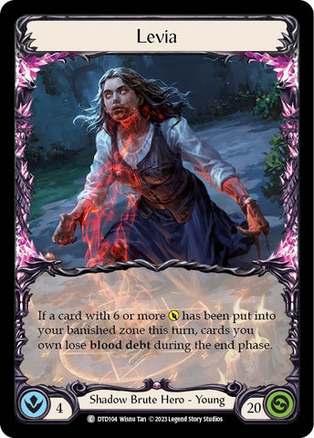 Image for Levia (DTD104) - Flesh and Blood TCG
