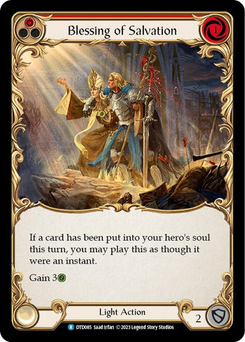 Blessing of Salvation (Red) (DTD085) [Dusk Till Dawn]