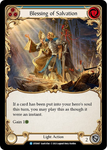 Blessing of Salvation (Blue) (DTD087) [Dusk Till Dawn]