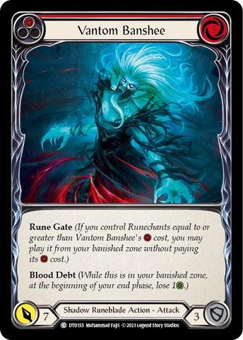 Image for Vantom Banshee (Red) (DTD155) - Flesh and Blood TCG