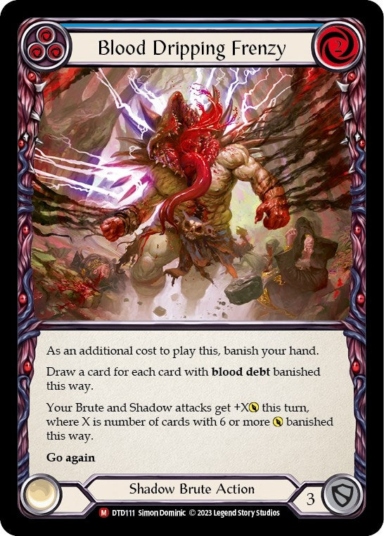 Blood Dripping Frenzy (DTD111) [Dusk Till Dawn]