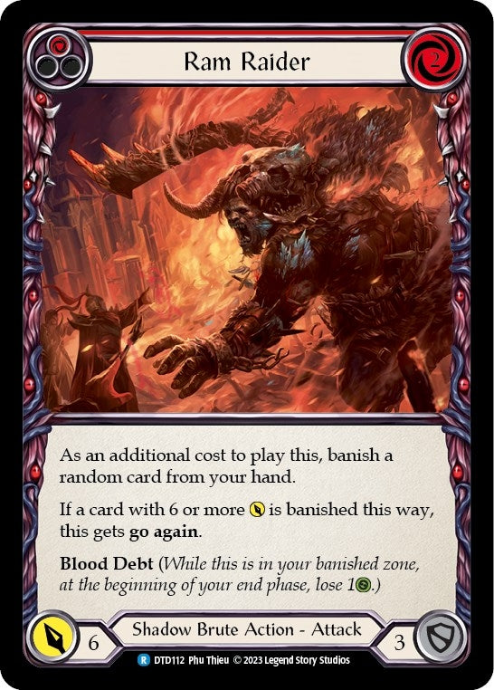 Ram Raider (Red) (DTD112) [Dusk Till Dawn]