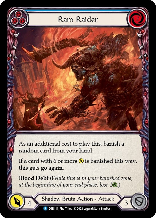 Ram Raider (Blue) (DTD114) [Dusk Till Dawn]