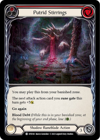 Image for Putrid Stirrings (Red) (DTD161) - Flesh and Blood TCG
