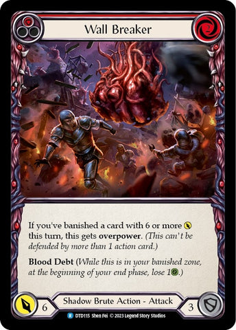 Wall Breaker (Red) (DTD115) [Dusk Till Dawn]
