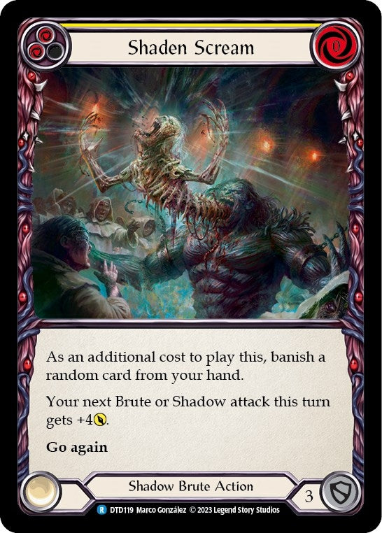Shaden Scream (Yellow) (DTD119) [Dusk Till Dawn]