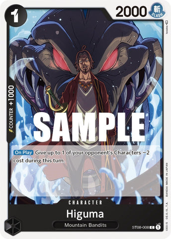 Higuma (ST08-008) [Starter Deck: Monkey.D.Luffy]