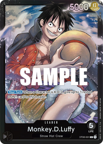 Monkey.D.Luffy (ST08-001) [Starter Deck: Monkey.D.Luffy]