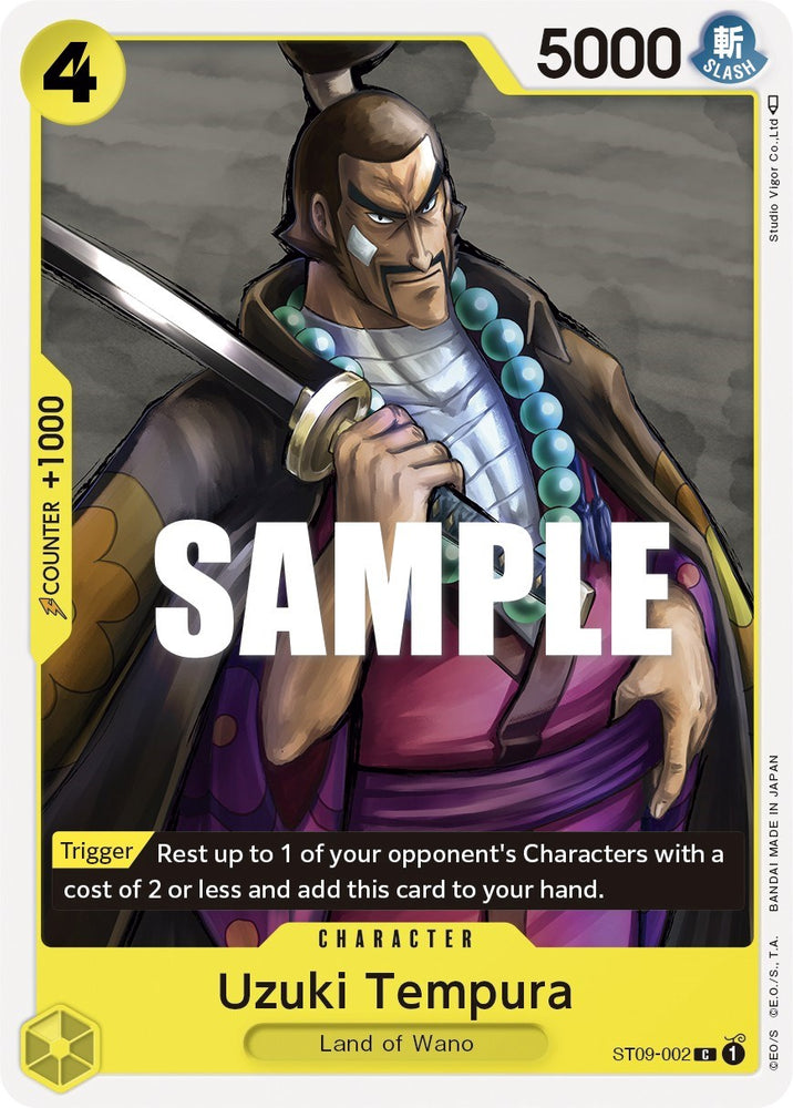 Uzuki Tempura (ST09-002) [Starter Deck: Yamato]