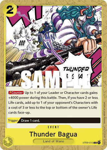 Thunder Bagua (ST09-015) [Starter Deck: Yamato]