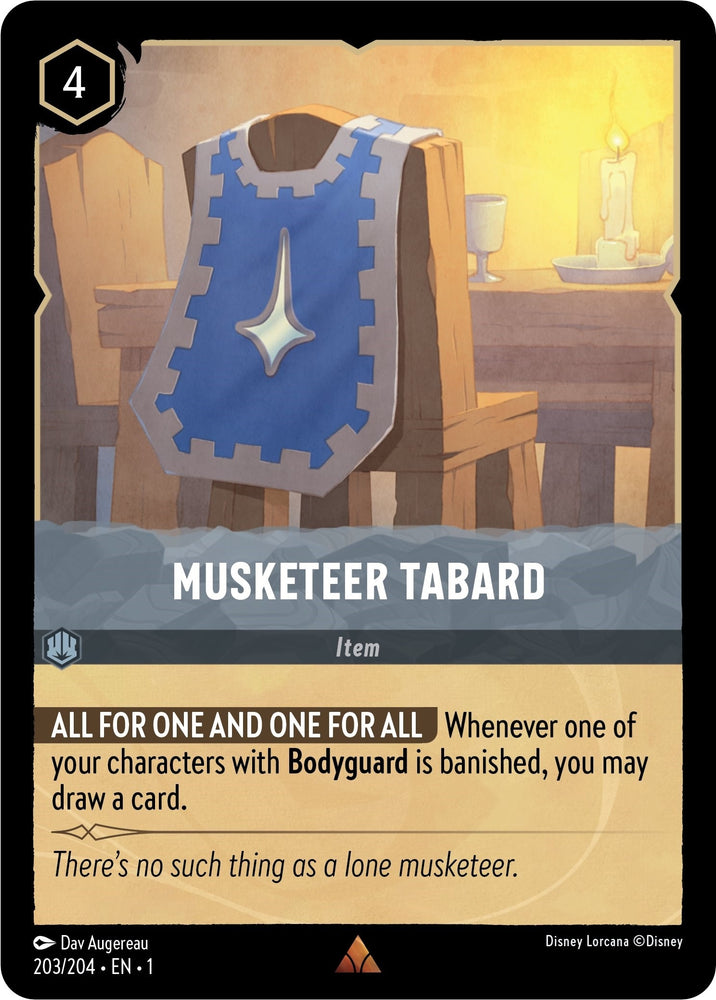 Image for Musketeer Tabard (203/204) [The First Chapter]