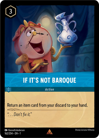 Image for If It's Not Baroque (162/204) [The First Chapter]