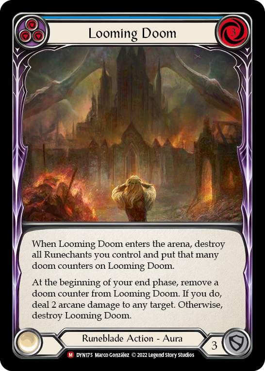Looming Doom [DYN175] (Dynasty) Rainbow Foil