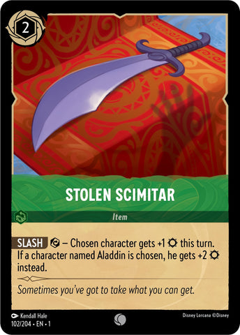 Image for Stolen Scimitar (102/204) [The First Chapter]