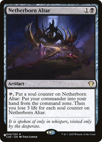 Netherborn Altar [The List]