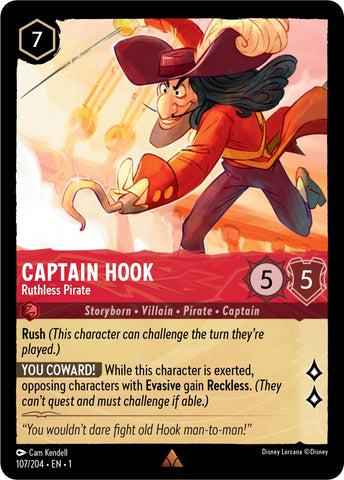 Image for Captain Hook (107/204) [The First Chapter]