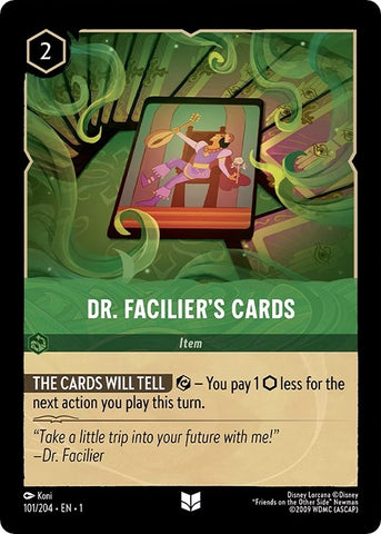 Image for Dr. Facilier's Cards (101/204) [The First Chapter]