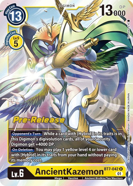 AncientKazemon [BT7-042] [Next Adventure Pre-Release Cards]