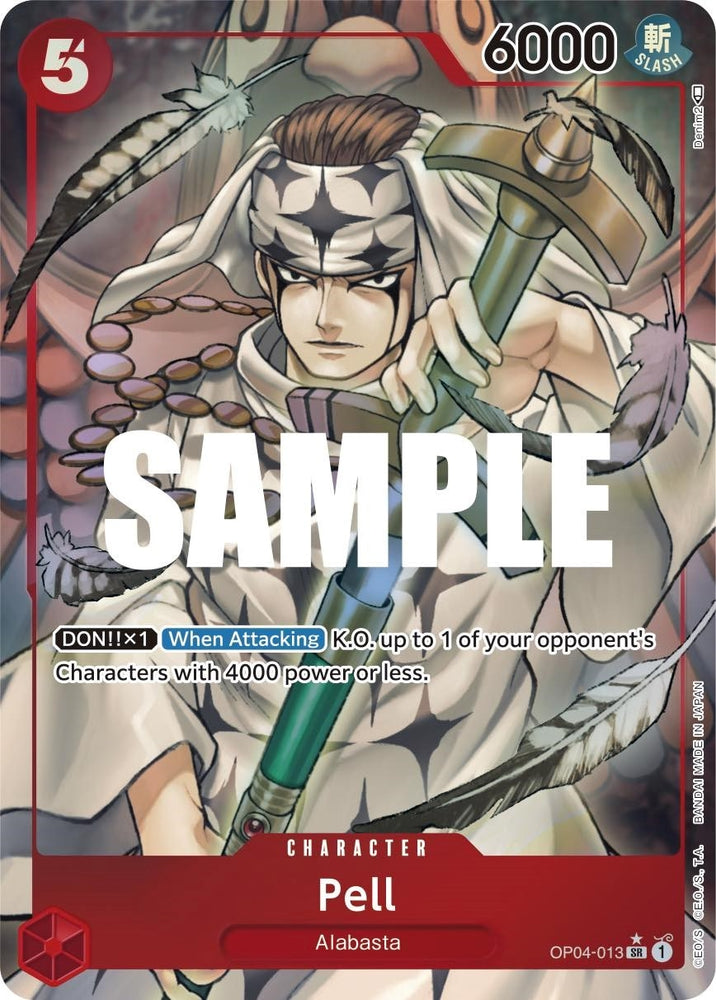 Image for Pell (Alternate Art) (OP04-013) [Kingdoms of Intrigue] - One Piece Card Game