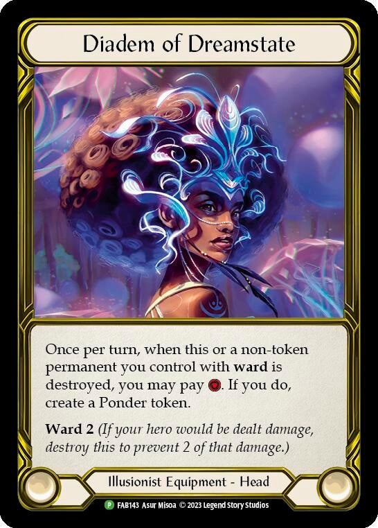 Diadem of Dreamstate (Golden) [FAB143] (Promo) Cold Foil