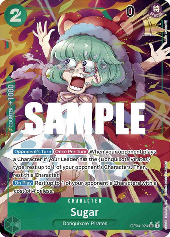 Image for Sugar (Alternate Art) (OP04-024) - One Piece Card Game