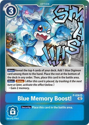 Blue Memory Boost! [P-036] (Resurgence Booster) [Promotional Cards]