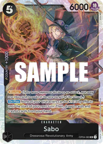 Image for Sabo (OP04-083) [Kingdoms of Intrigue] - One Piece Card Game