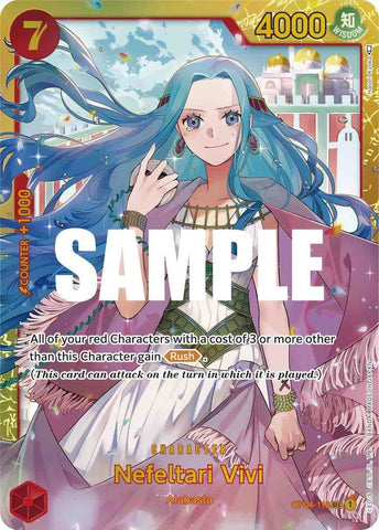 Image for Nefeltari Vivi (118) (OP04-118) [Kingdoms of Intrigue] - One Piece Card Game