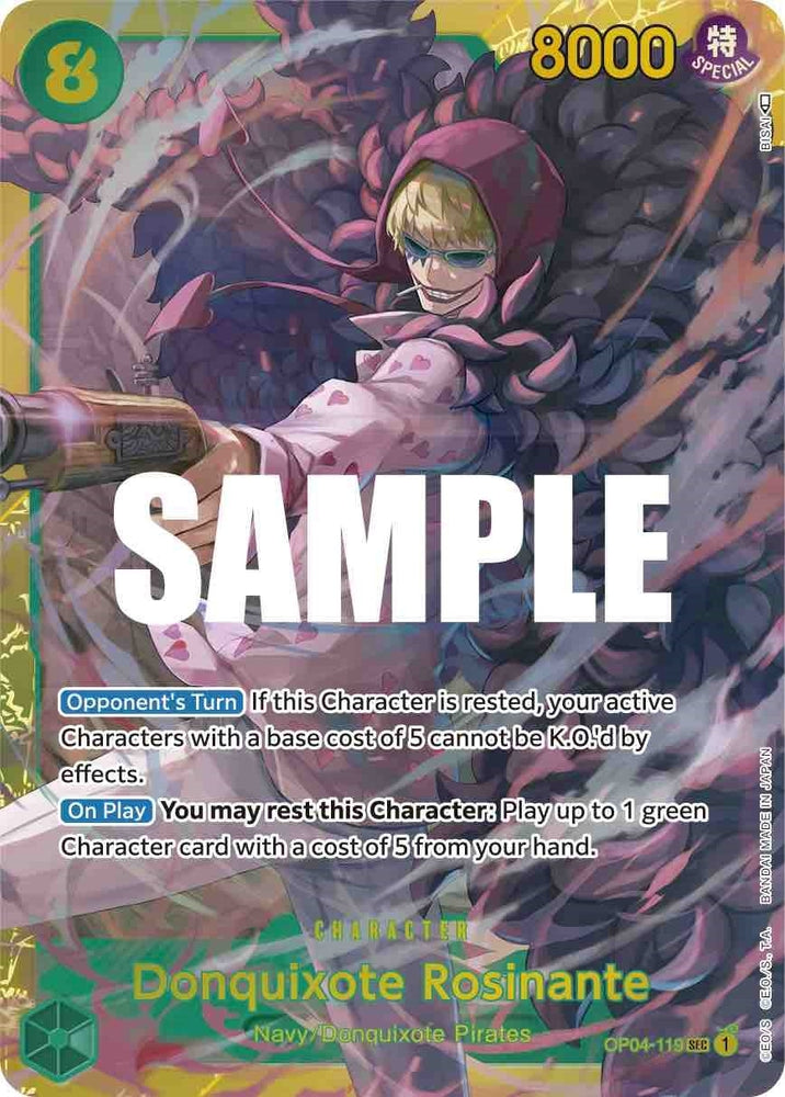 Image for Donquixote Rosinante (OP04-119) [Kingdoms of Intrigue] - One Piece Card Game