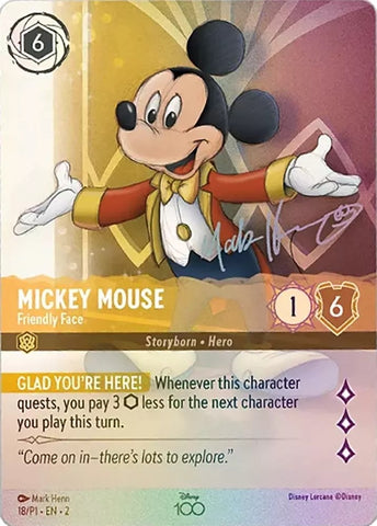 Mickey Mouse - Friendly Face (18) [Disney100 Promos]