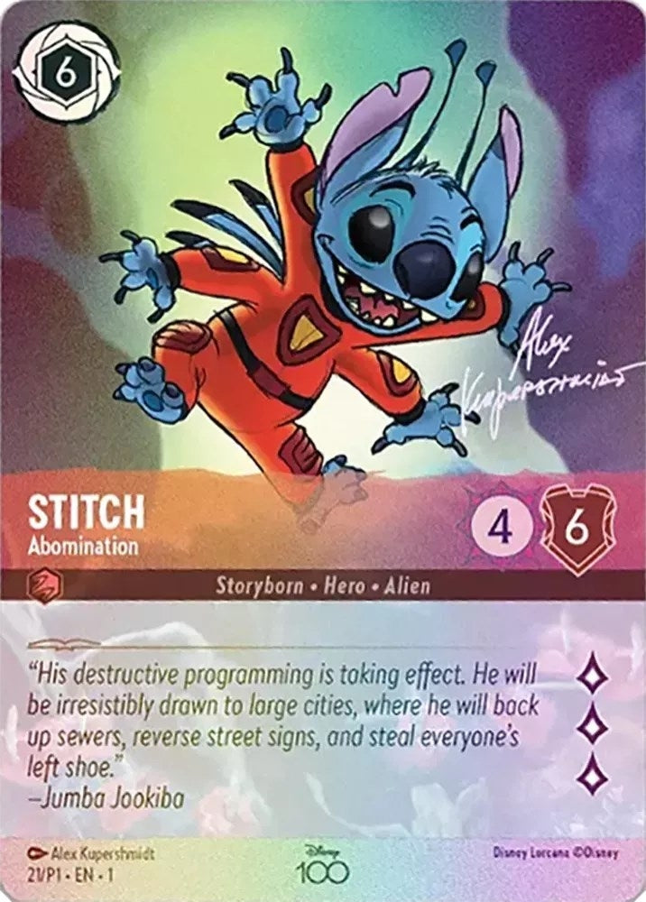Stitch - Abomination (21) [Disney100 Promos]