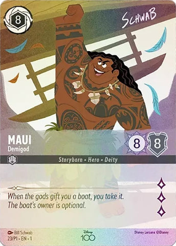 Maui - Demigod (23) [Disney100 Promos]