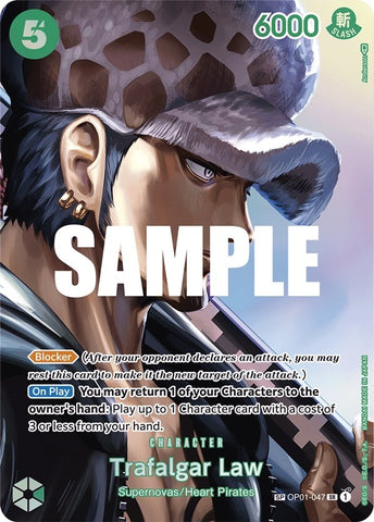 Image for Trafalgar Law (SP) (OP01-047) [Kingdoms of Intrigue] - One Piece Card Game