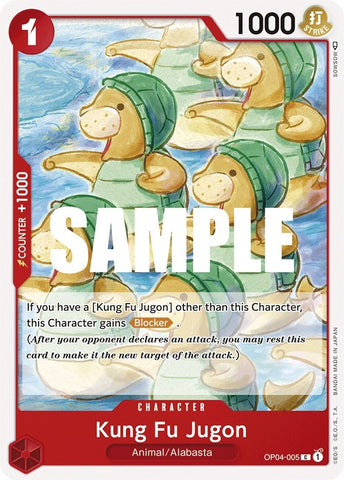 Image for Kung Fu Jugon (OP04-005) [Kingdoms of Intrigue] - One Piece Card Game