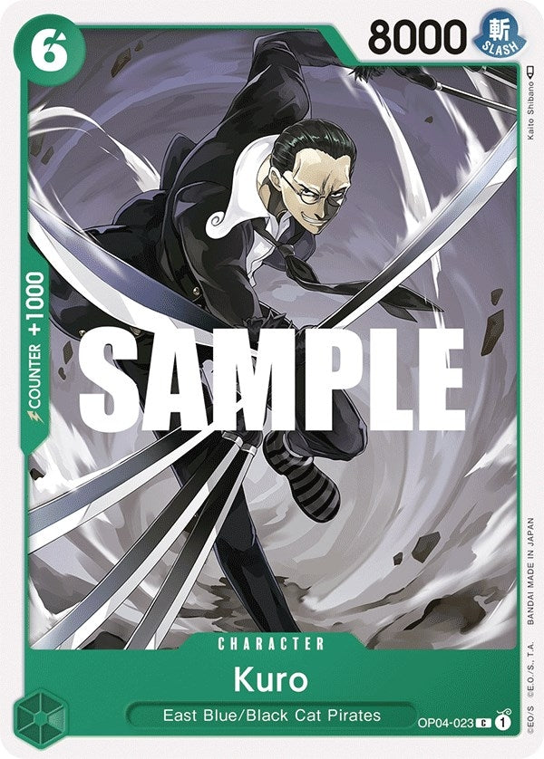 Image for Kuro (OP04-023) [Kingdoms of Intrigue] - One Piece Card Game
