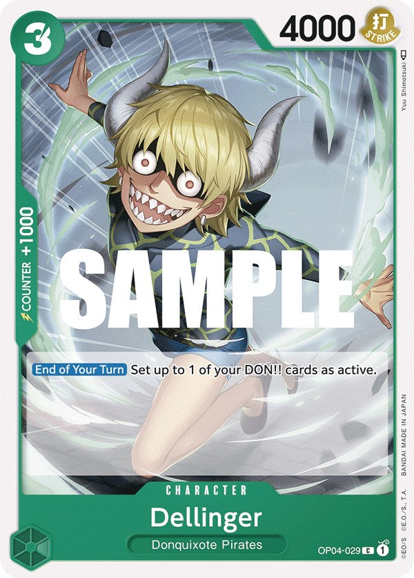 Dellinger (OP04-029) [Kingdoms of Intrigue]